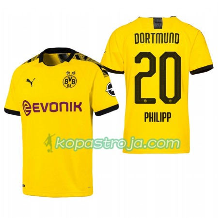 Billiga Fotbollströjor Borussia Dortmund Maximilian Philipp 20 Hemma tröja 2019/20 Kortärmad